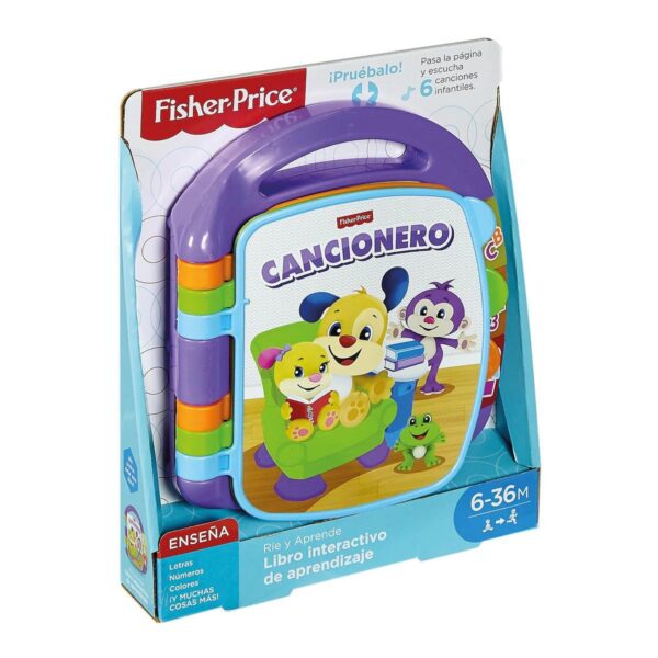 Fisher Price Libro Interactivo de Aprendizaje| Juguete Infantil