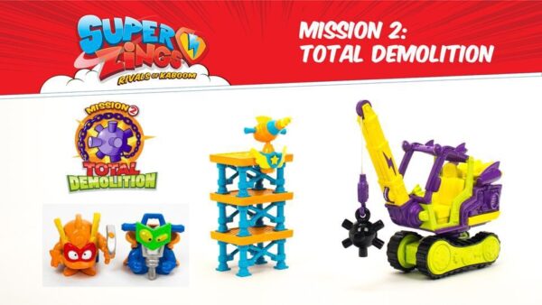 Superzings S - Blister2 1X6 Mission 2 Demolition (