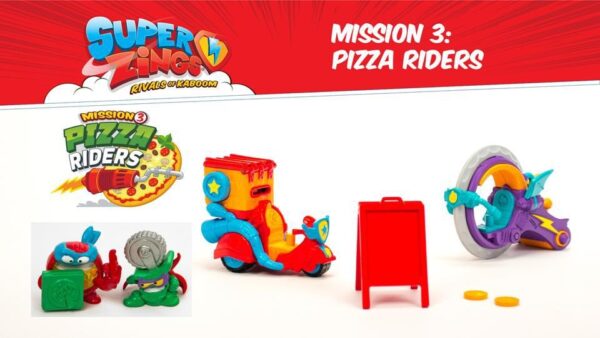 Superzings S - Blister3 1X6 Mission 3 Pizza (V.0)