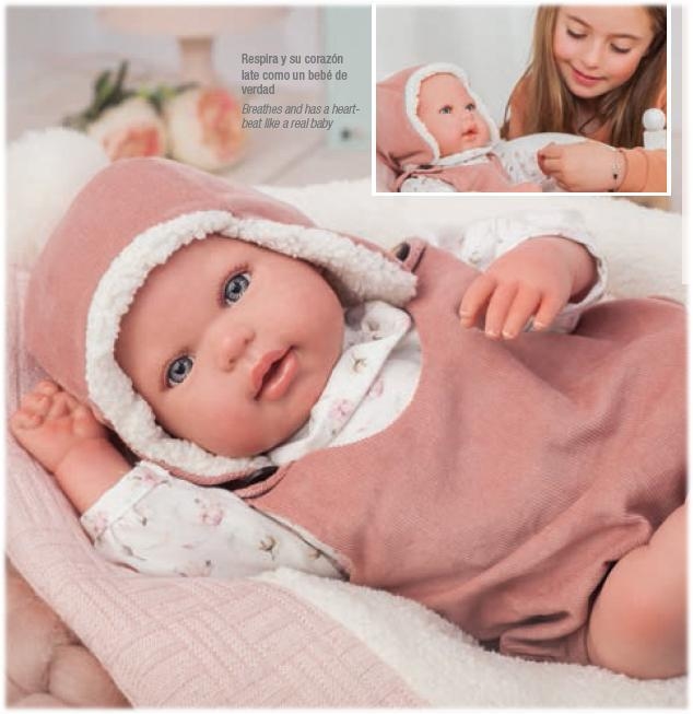Comprar Bebé Reborn Valentina 45 cm com manta e peluche de Arias