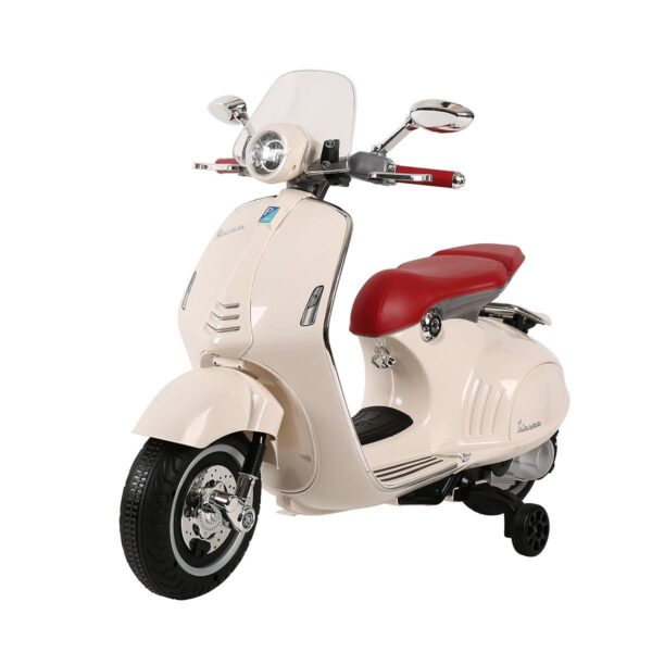 Moto Vespa Blanca 6V