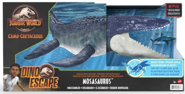 Jurassic World Dinosaurio Mosasaurus Defensor del Océano