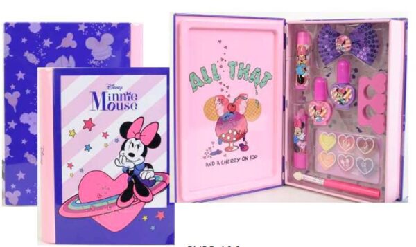 Minnie Libro De Maquillaje Caja Metal